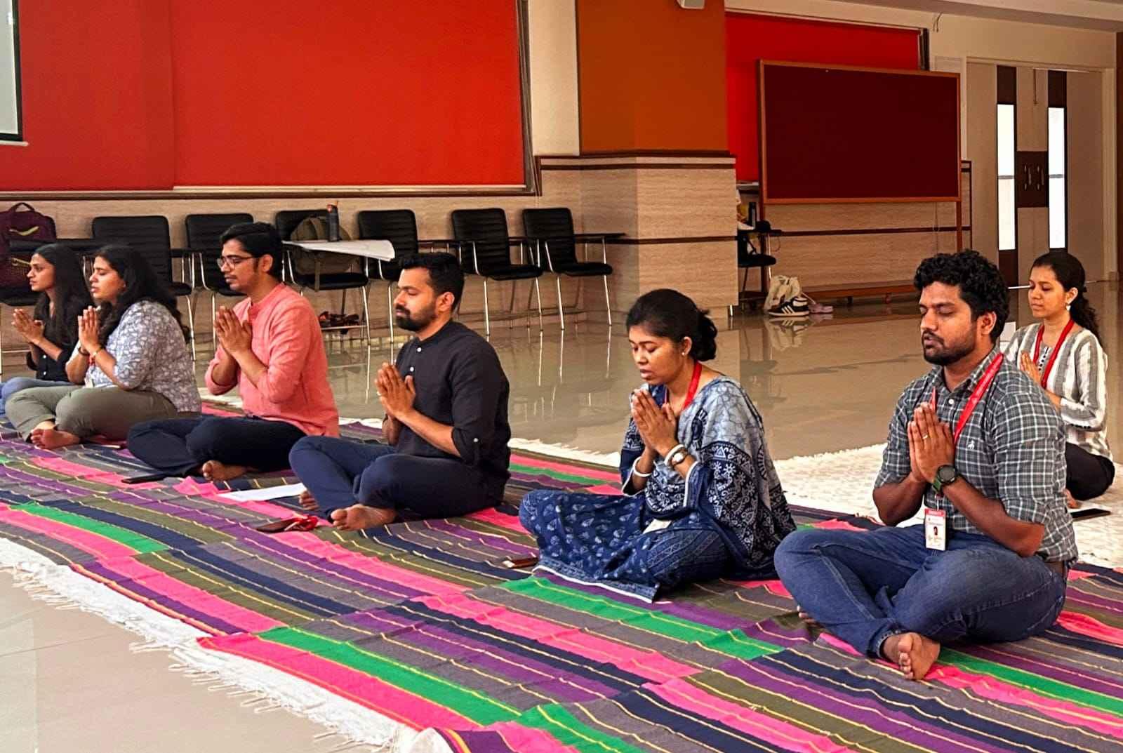 Thakur School of Architecture and Planning Mumbai Yoga Day photo 1